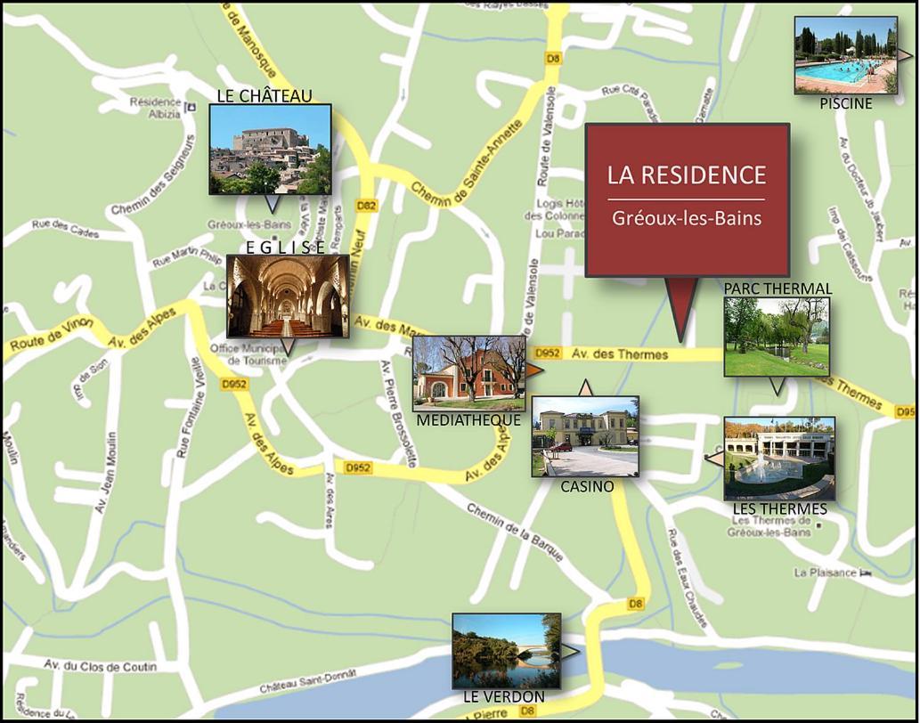 La Residence - N° 08 - T2 Classe** Greoux-les-Bains ภายนอก รูปภาพ